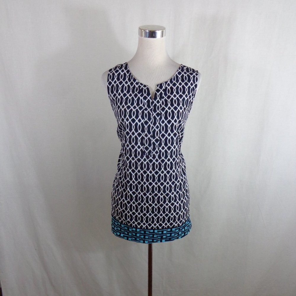 CROFT & BARROW WOMENS XL SPLIT NECK TOP